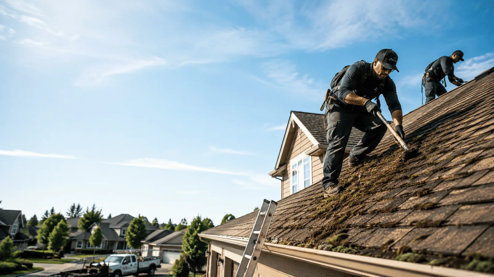 Roof Moss Removal in Battle Creek, IA near me